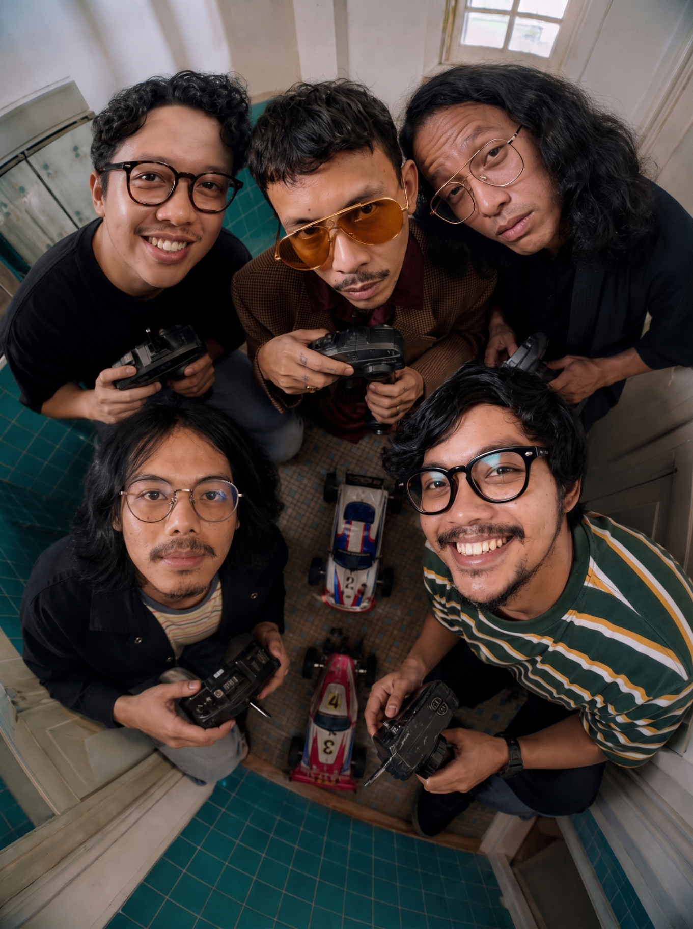 CFactory crew with RC cars